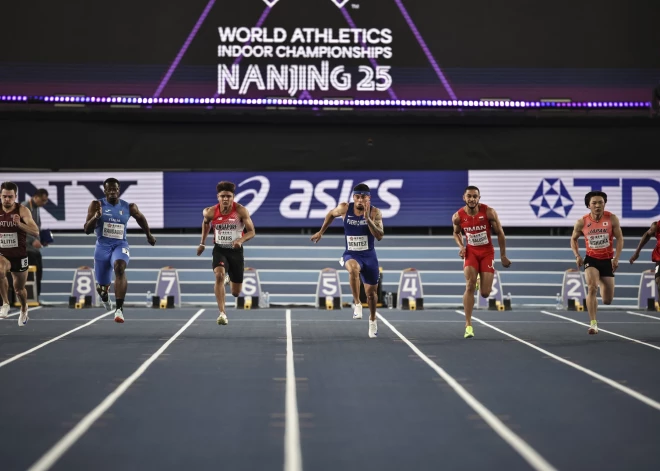 Zālītis pasaules čempionātā vieglatlētikā telpās 60 metru sprintā neiekļūst pusfinālā