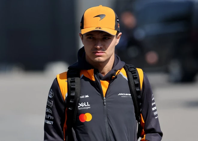 Norisam sprintā patraucējušas ne tikai kļūdas; Hamiltons pārsteigts par uzvaru