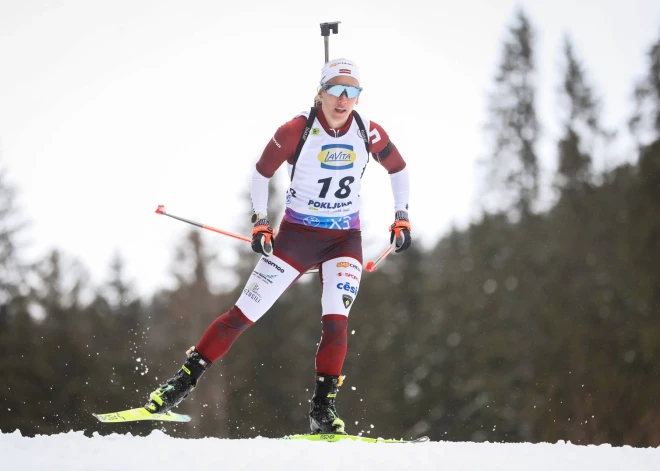Baiba Bendika finišē 51. vietā Pasaules kausa posmā biatlonā 7,5 kilometru sprintā, bet Volfa, Buliņa un Bleidele atpaliek