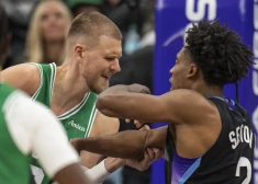 Porziņģis rezultatīvākais otro maču pēc kārtas; "Celtics" uzvar Soltleiksitijā