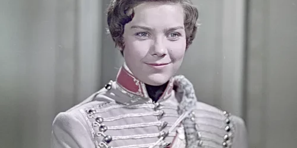 Лариса Голубкина в молодости.