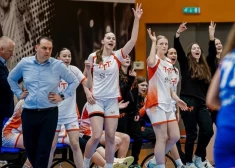 "TTT Rīga" basketbolistēm smaga uzvara Tallinā; liepājniecēm Baltijas līga galā