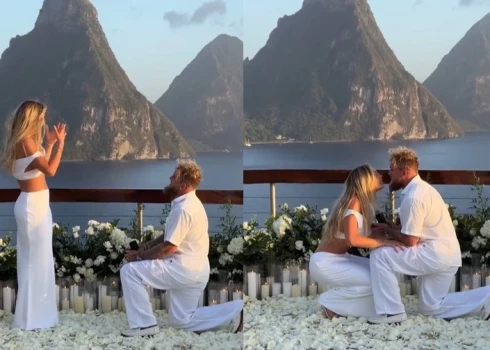 Džeiks Pols bildinājis mīļoto.