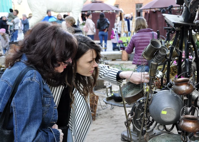 В апреле в Даугавпилсской крепости снова заработает блошиный рынок