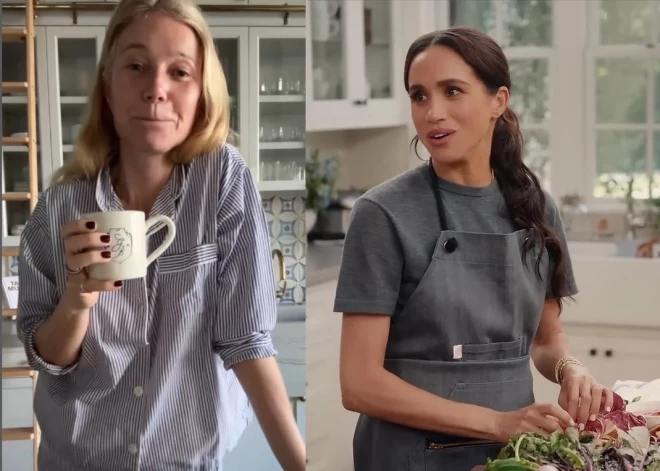 ВИДЕО: Гвинет Пэлтроу раздражена Меган Маркл и не скрывает этого