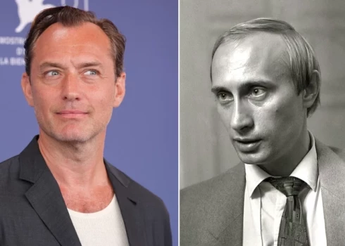 Джуд Лоу снимается в Риге в роли Владимира Путина.
