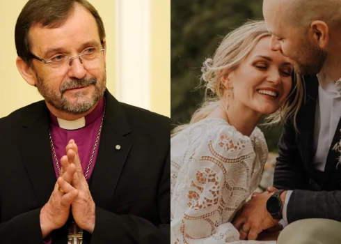 Elizabete Vanaga, luterāņu mācītāja un arhibīskapa Jāņa Vanaga vienīgā meita, kļuvusi par māmiņu.