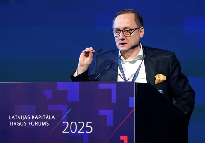 Latvijas Bankas prezidents Mārtiņš Kazāks: “Mēs ar saviem uzkrājumiem finansējam diemžēl ne Latvijas, bet citu valstu izaugsmi.”