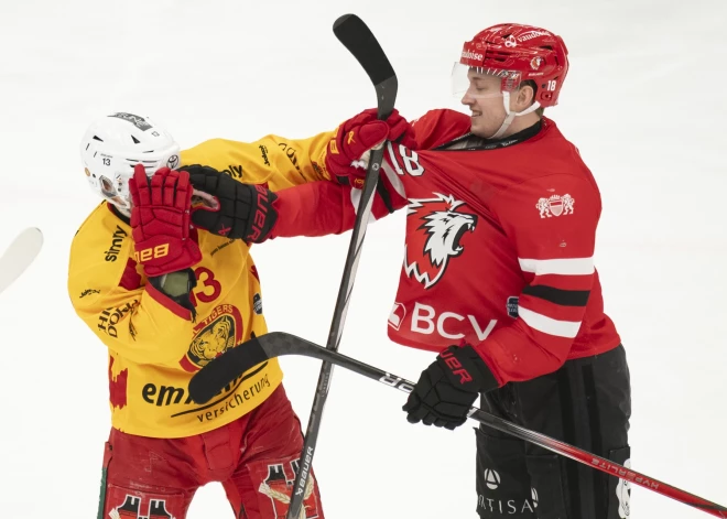 Lapinskim un "Tigers" zaudējums Šveices čempionāta ceturtdaļfināla izšķirošajā mačā