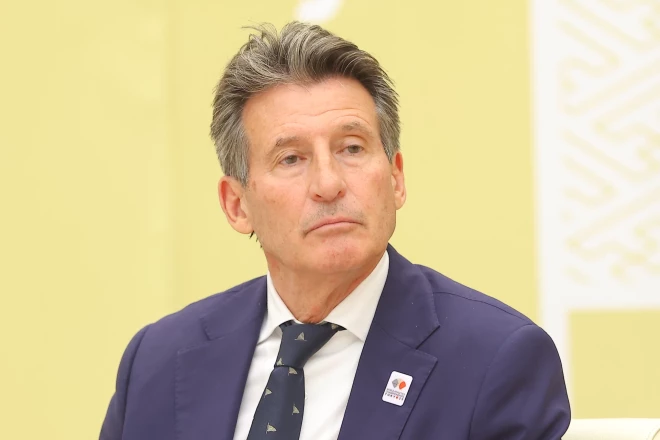 "World Athletics" prezidents Sebastjans Ko.