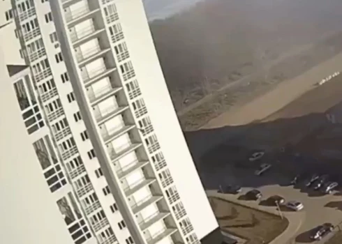 Nelaimes brīdis (ekrānuzņēmums no video)