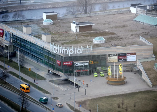 Tirdzniecības centrā "Olimpia" ogļskābā gāze vairs neplūst, atkal uzņem apmeklētājus