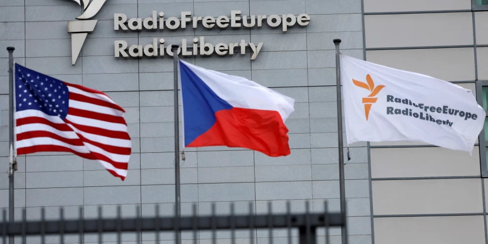 "Radio Brīvā Eiropa/Radio Brīvība" galvenā mītne Prāgā