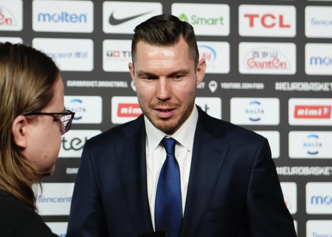 Dairis Bertāns ir gandarīts, ka Serbija ir Latvijas grupā