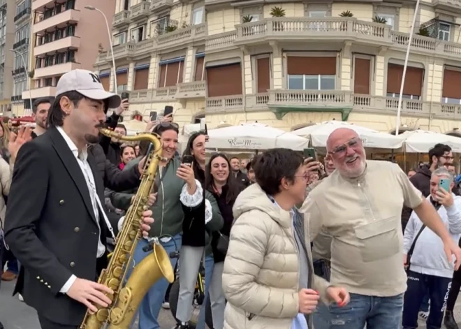 Vai tiešām itāļiem nepatīk Igaunijas "Eirovīzijas” dziesma? Paši itāļi pierāda pretējo. VIDEO