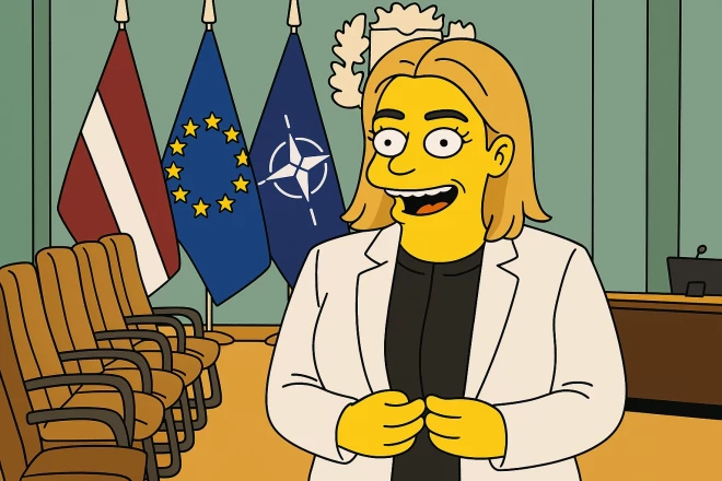 Premjerministre Evika Siliņa.