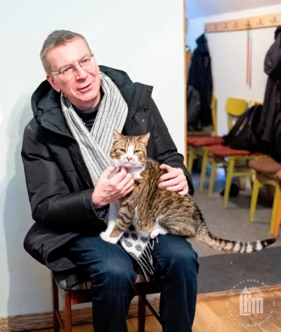 Rinkēvičs ar Seržantu.