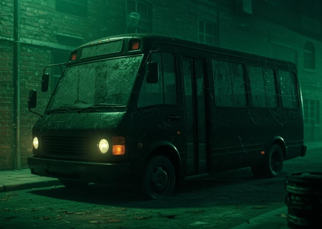 В латвийских соцсетях вновь ходят слухи о черном фургоне, который "охотится на детей"