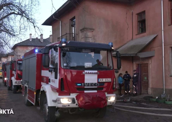 На Бривибас гатве выгорела квартира: хозяйка была в театре, а ее кот задохнулся