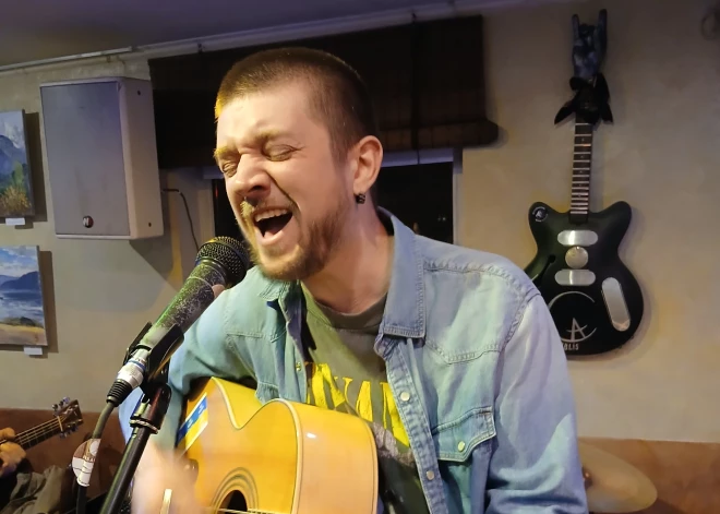 Ukraiņu mūziķis Slava Pitak par Latviju: "Maza valsts, bet ar lielu sirdi!"