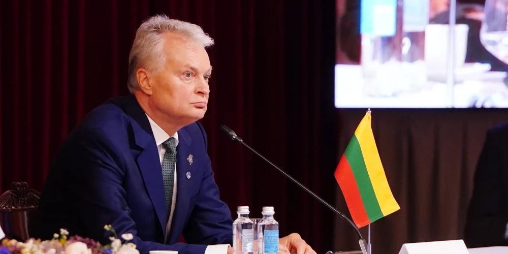 Президент Литвы Гитанас Науседа.
