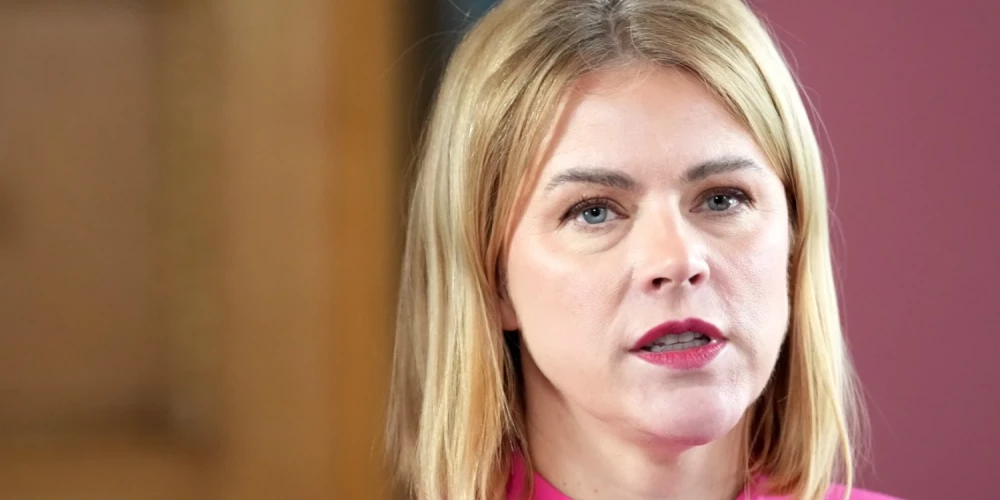 Premjere Evika Siliņa (JV).