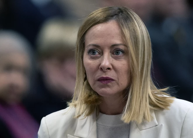 Meloni: Trampa tarifi nenāk par labu ne ASV, ne Eiropai