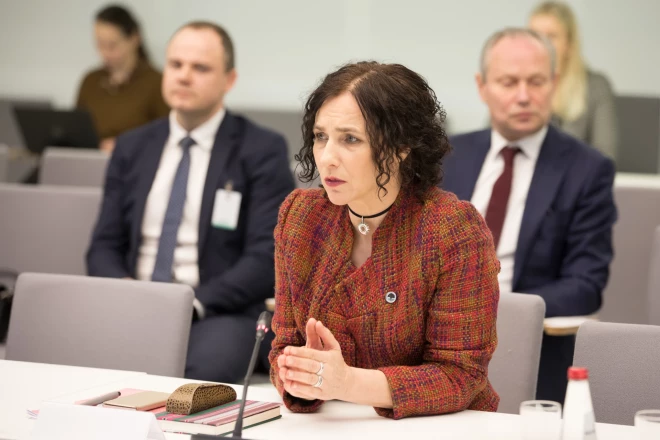 Šuplinska ir bijusi izglītības un zinātnes ministre un 13. Saeimas deputāte.