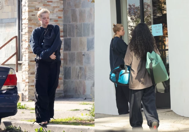 Шайло в подругой Кеони отправились на занятия хип-хопом в Лос-Анджелесе.