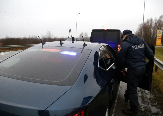 Nākamnedēļ policija pastiprināti kontrolēs braukšanas ātrumu