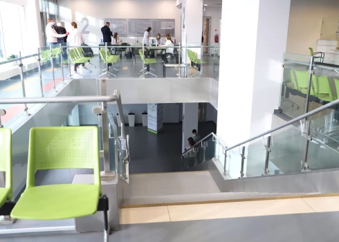 Rīgas Austrumu klīniskās universitātes slimnīcas telpas.