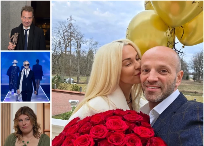 Andris Daugaviņš atkal brīvs, Ivara Kalniņa brālis debitē modes šovā, Samanta Tīna slavē vīru - nedēļas spilgtākie notikumi pašmāju šovbiznesā