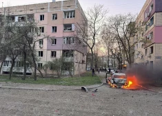 Последствия удара по Кривому Рогу.