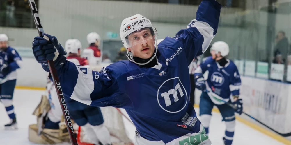 "Mogo"/RSU jau vadībā 2-0 finālsērijā pret "Zemgale"/LBTU (foto: "HK Mogo" / "Facebook")