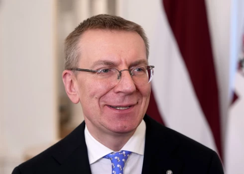 Президент Латвии Эдгар Ринкевич.