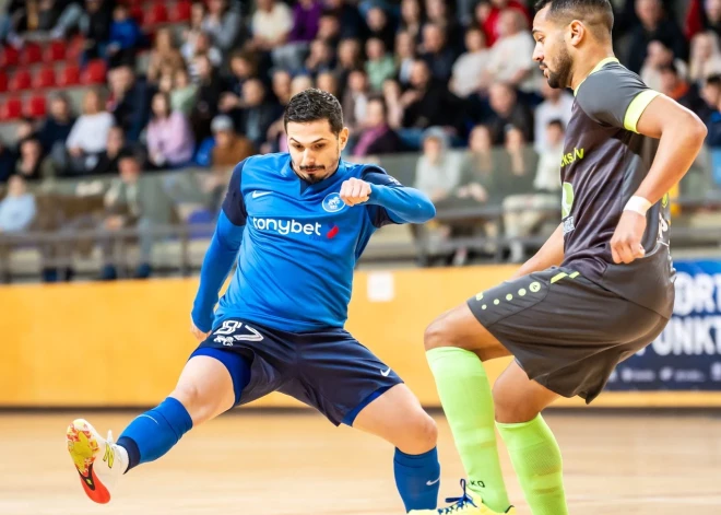 "RFS Futsal" izcīna Latvijas kausu telpu futbolā, sakaujot čempioni "Riga"