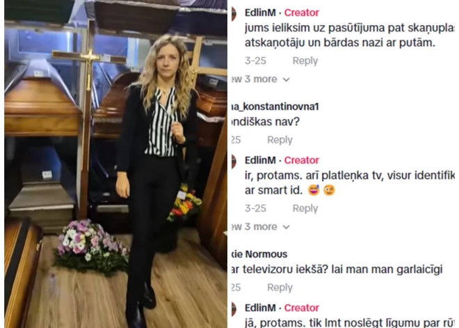 Soctīklos sajūsminās par pašmāju apbedīšanas salona komunikāciju ar potenciālajiem klientiem