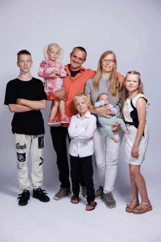 Folkmaņu ģimene.