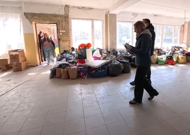 Склад с пожертвованиями для Украины в Бауском крае опять подвергся нападению - волонтеры готовы сдаться