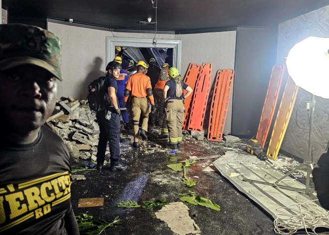 Dominikānā sabrūkot naktskluba jumtam, 15 bojāgājušie