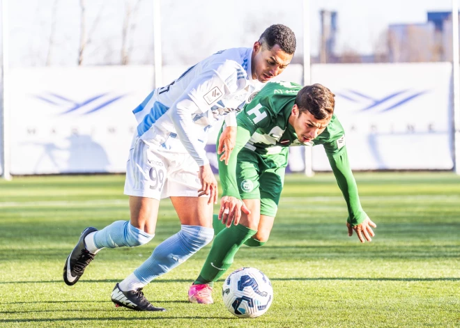 "Riga" futbolisti Latvijas virslīgā nespēj pieveikt čempiones RFS pāridarītāju "Metta"