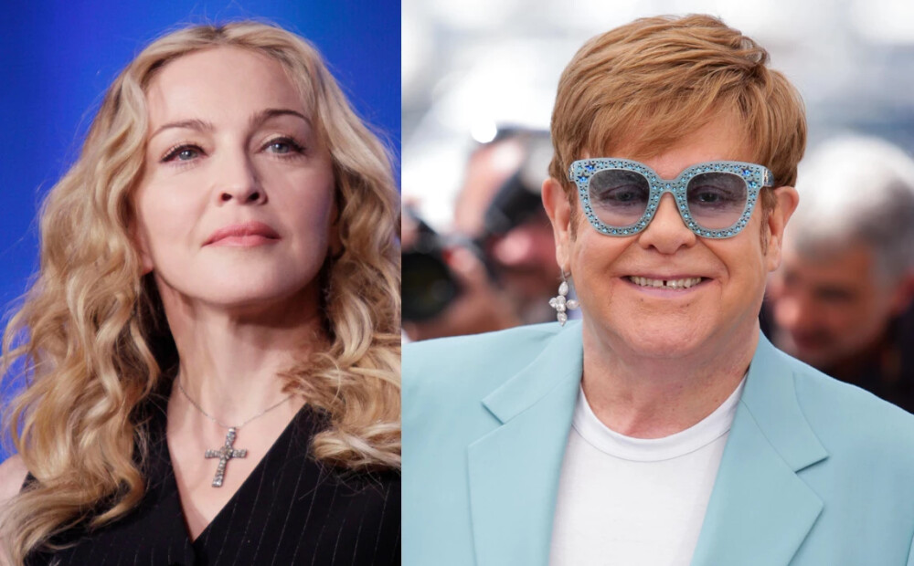 Nezināji, ka Madonna un Eltons Džons plēšas jau 20 gadus? Tagad viņi beidzot ir izlīguši