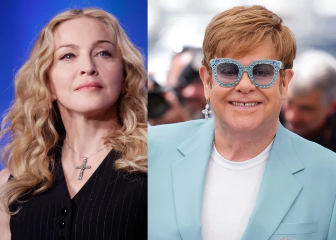 Nezināji, ka Madonna un Eltons Džons plēšas jau 20 gadus? Tagad viņi beidzot ir izlīguši