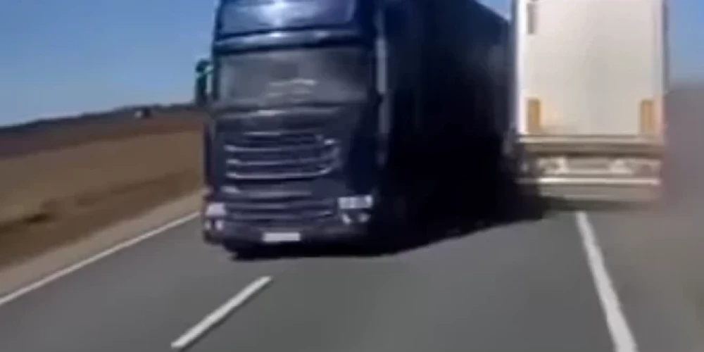 Всего в одном шаге от страшной аварии.