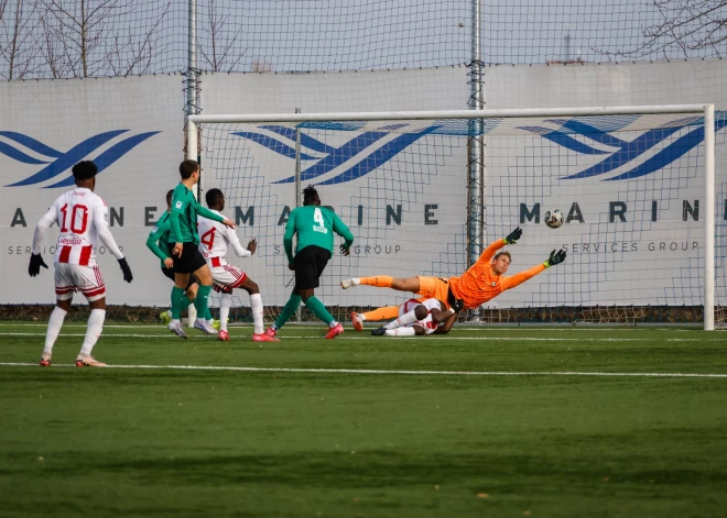 "Auda" pārliecinoši uzvar "Liepāju"