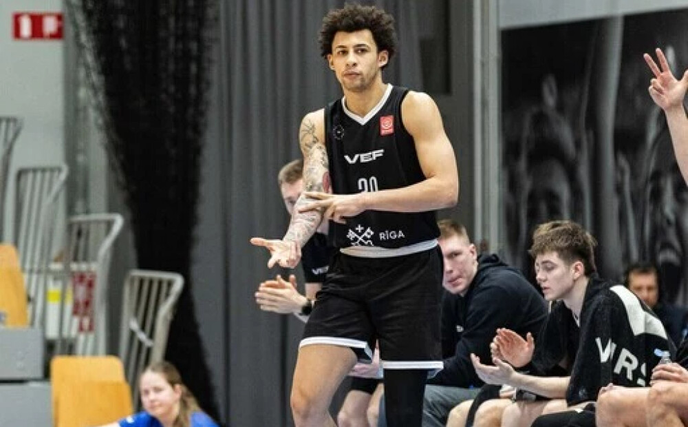 "VEF Rīga" līderis Sanons atzīts par Latvijas - Igaunijas līgas regulārās sezonas MVP