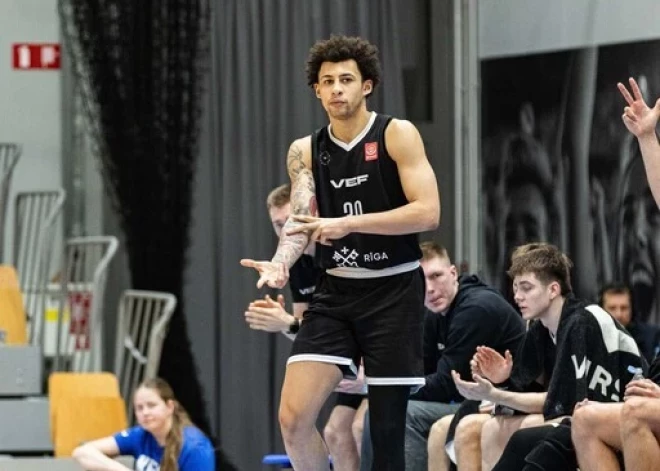 "VEF Rīga" līderis Sanons atzīts par Latvijas - Igaunijas līgas regulārās sezonas MVP