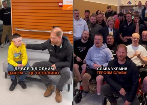 Целью визита Гарри было увидеть своими глазами лучшие в своем классе услуги поддержки и реабилитации, предоставляемые в стране, где идет активная война.