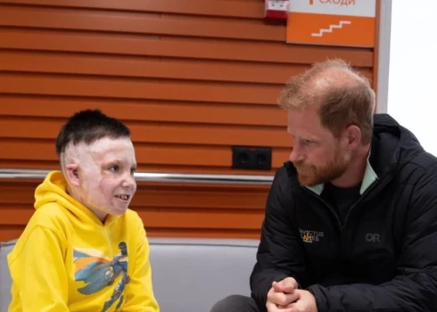 Prinča Harija vizīte Ukrainā.