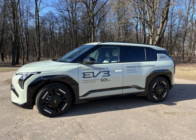 Gargabalnieks rekordists: testējam elektrisko "KIA EV3"